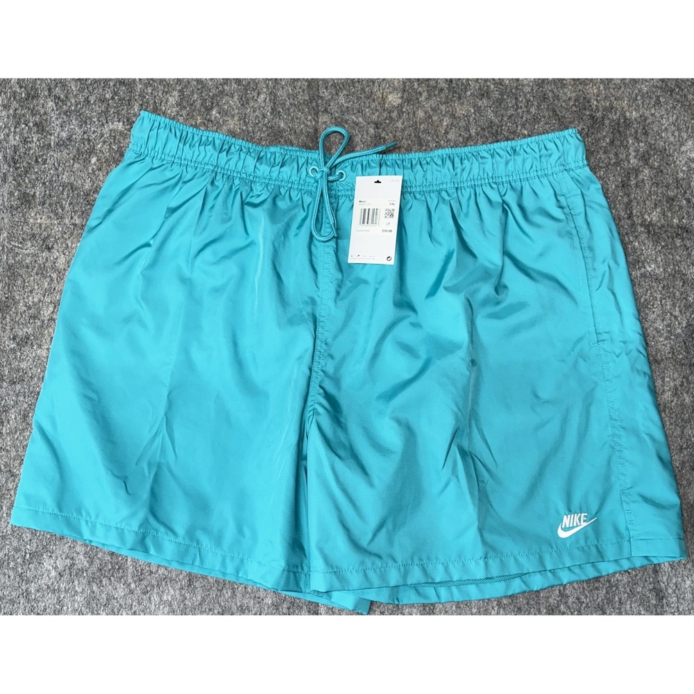 Nike Men's 2XL Club Woven 6" Flow‎ Shorts Teal Dusty Cactus FN3307-345 NWT (51)